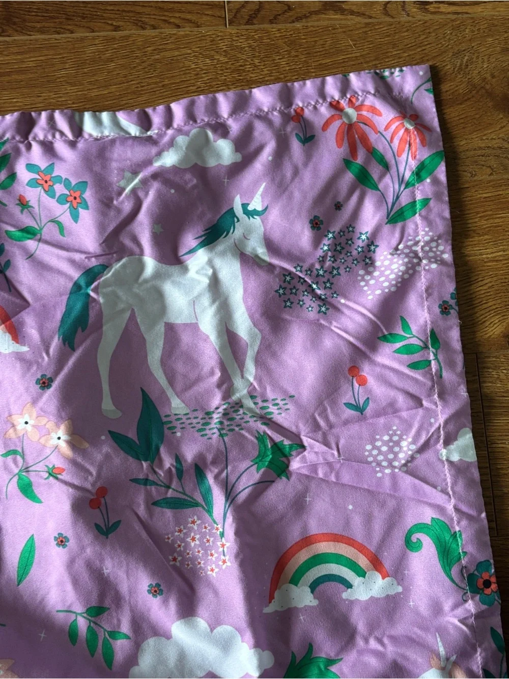 Pillowfort purple unicorn comforter set for twin bed